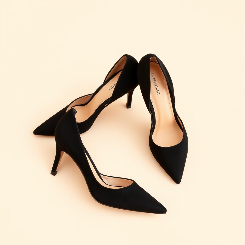 Onyx Suede Pump